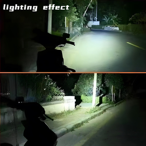 Faro LED de 6 pulgadas y 18W con 12000lm, proyector de lente, luz de trabajo, 6 LEDs, para motocicleta, 12V, forma de bombilla H4, 6000K, ajuste universal, ¡Gran Venta! - Product Image 6