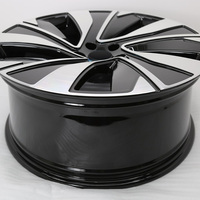 Nouvelles jantes Geruida en alliage d'aluminium 6061 T6 forgé, noir brillant usiné, multi-rayons, pressées 12000T, certifiées TUV JWL S2-00059, 18-23, personnalisées