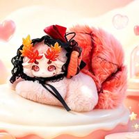 Nouveauté 2026 – Série GULULU Cerf dans la Brume – Boîte Mystère – Poupées en Peluche à Visage Vinyle 100% Authentiques – 6 Pièces/Boîte – Adorables Ornements de Bureau et Jouets