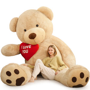 Venda Direta da fábrica 180cm Gigante Grande Brinquedos De Pelúcia <span class=keywords><strong>Teddy</strong></span> <span class=keywords><strong>Bear</strong></span> Tamanho Grande Enorme para Festas Casamentos Baby Shower Festival Presentes - Product Image 1
