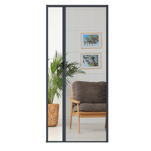 <span class=keywords><strong>Mosquitera</strong></span> <span class=keywords><strong>plisada</strong></span> retráctil antimosquitos moderna con marco de aleación de aluminio, puerta corredera plegable Invisible - Product Image 1