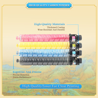 HITEK Toner chimique premium compatible Ricoh IMC2500 IMC2000 IM C2500 C2000 Cartouche de toner couleur pour imprimantes