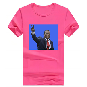 Wholesale Custom 2025 Cote D'Ivoire Presidential Campaign <b>T</b>-Shirts Polyester Sublimation Print Fast Delivery - Product Image 3