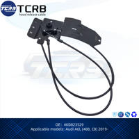TCRB Nouveau câble de déverrouillage du capot 4KD823529 pour Audi A6L (488 C8) 2019-