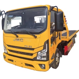 Toptan fiyat JMC 5ton Flatbed tamirci çekme kamyon kurtarma araç Flatbed çekme araç yol engel takas kamyon 4 T