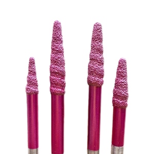 Precio de fábrica CNC Máquina de tallado de <span class=keywords><strong>piedra</strong></span> Herramienta Diamante Bola Nariz Brocas de grabado Fresa de <span class=keywords><strong>piedra</strong></span> soldada al vacío - Product Image 5