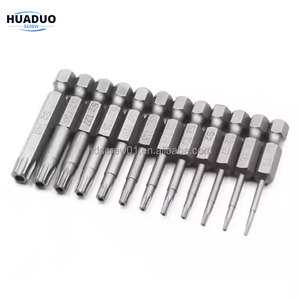 Nhà Máy 100mm rỗng hoa mận S2 Hex xử lý đầu lô Bộ t6t7 T8 T9 T10 T15 T20 T25 T27 <span class=keywords><strong>T30</strong></span> T40 <span class=keywords><strong>Torx</strong></span> vít tuốc nơ vít <span class=keywords><strong>Bit</strong></span> - Product Image 4