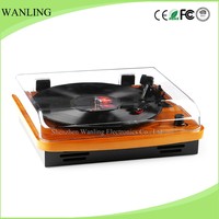 Lecteur de disques vinyles portable avec haut-parleurs, Bluetooth, USB, SD, 33/45/78 tours, directement de l'usine