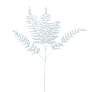 Planta Artificial de Hoja de Helecho Persa, Decoración de Boda de Plástico, 5 Ramas, Arreglo Floral Decorativo Verde - Product Image 3