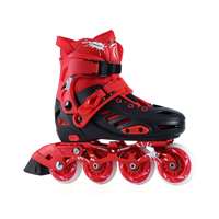 Patins à roulettes ajustables pour enfants, filles, garçons, adolescents, débutants avec roues lumineuses, patins à roulettes sûrs pour enfants