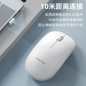 ViewSonic MW211 Mini ratón inalámbrico óptico USB de 2,4G para ordenador portátil de escritorio, uso empresarial y de oficina - Product Image 5