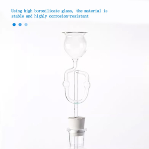 Générateur de gaz hydrogène Kipp 125 ml, version simplifiée, pour équipement de verrerie de laboratoire de chimie organique - Product Image 5