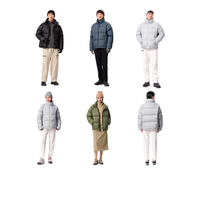 Nouveau style de veste rembourrée en gros pour hommes logo personnalisé vêtements d'hiver avec poche vêtements de plein air