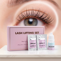 Kit de rehaussement de cils coréen haut de gamme OEM/ODM, liquide non toxique, semi-permanent, pour des cils naturellement recourbés, emballage personnalisé