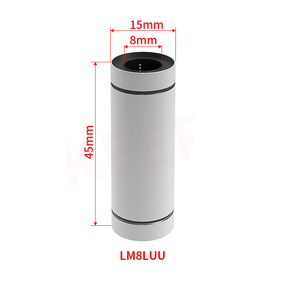Chất lượng cao hướng dẫn tuyến tính mang mang tuyến tính cho Smith Máy lm4l lm5luu lm6luu lm8luu 8*15*45mm 8mm tuyến tính bóng mang - Product Image 4