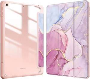 Suitable for iPad Pro 12.9 tablet protective case, acrylic painted marble pattern with <b>pen</b> slot tablet cover - Product Image 5