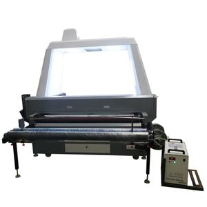 Machine de découpe laser servo populaire haute vitesse 80-100W, la plus vendue, automatique pour tissu, métal, caoutchouc, bois - Prise en charge AI BMP PLT - Product Image 6