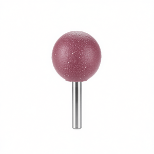 Disco de Pulir Esférico de Cerámica con Punta de Diamante de 15 mm y Vástago de 6 mm para Desbarbado y Pulido de Precisión - Product Image 1