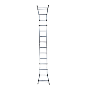 Scala Telescopica in Alluminio 3+3 Gradini Profilo 67 mm - Product Image 5