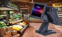 POS-терминал HBAPOS Q3T с сенсорным экраном, автоматическая электронная касса для малого бизнеса, розничной торговли и общественного питания