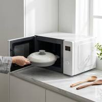 Mikrowellengeeigneter Multifunktionaler Kochtopf aus Aluminiumlegierung mit Deckel PTFE-Beschichtung Umweltfreundlich zum Dämpfen Aufwärmen Backen