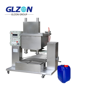 Machine de remplissage semi-automatique de bidons pour huiles et produits chimiques |   Machine de remplissage de jerricans |   Équipement de remplissage et de pesage d'huile - Product Image 1