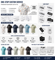 Polo de golf pour homme avec imprimé floral personnalisé, tissu extensible 4 directions, grande taille, séchage rapide