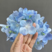 Fleurs d'hortensia en soie HGA en vrac, fleurs artificielles en latex au toucher réel pour la décoration de réceptions de mariage, de dîners et de fêtes