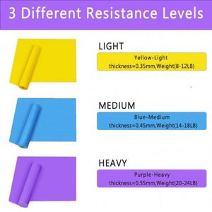 Yoga Stretch Band Fitness Stretch Band Musculation Fournitures auxiliaires Stretch Band Spot - Product Image 3