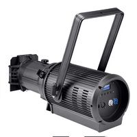 Projecteur Ellipsoidal LED 200W Couleurs Chaudes et Froides avec Contrôle DMX pour Théâtre, Scène, Studio et Spectacles en Direct