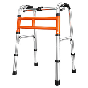 รถช่วยเดินอลูมิเนียมอัลลอยด์มีล้อ สำหรับผู้สูงอายุ ช่วยในการฝึกฟื้นฟูสมรรถภาพ น้ำหนักเบาและทนทาน - Product Image 5