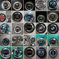Capuchons de moyeu de roue flottants avec logo personnalisé pour voitures de luxe Mansory Mercedes Dodge Rolls Royce