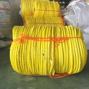 10mm 14mm 16mm Emballage Cordage 12 Brins Cordes Synthétiques Élever Escalade Tressé UHMWPE Corde Marine Fournitures Toutes Les Cordes Marines - Product Image 5
