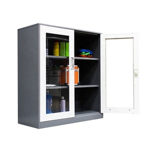 Nouvelle <span class=keywords><strong>Armoire</strong></span> à Classeurs à Portes Battantes Personnalisée, Petite, <span class=keywords><strong>Pas</strong></span> Chère, Vente en Gros, avec Étagère - Product Image 6