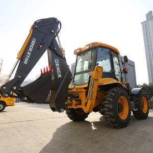 Hengxing Venta al por mayor de retroexcavadora eléctrica con ruedas 4x4, minitractor, excavadora de ruedas pequeña, retroexcavadora con orugas, muestra de retroexcavadora. - Product Image 4