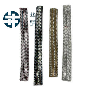 Zapatilla de cuerda de diamantes de imitación personalizada, correa de encaje de diamante para mujer, Correa Sexy con cordones para pies, decoración de zapatos, Serie de diamantes de imitación - Product Image 3