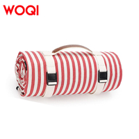 WOQI sac à dos imperméable EVA lavable en machine tapis de camping pliable tapis de pique-nique adapté aux fêtes de camping en plein air à la maison