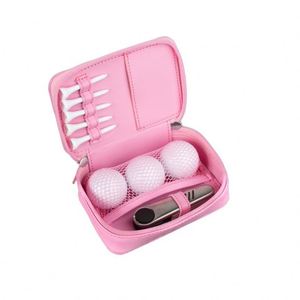 Échantillon gratuit, sac de golf en polyester PU avec logo personnalisé BSCI, boîte d'emballage pour balles de golf, sac de golf portable et imperméable - Product Image 3