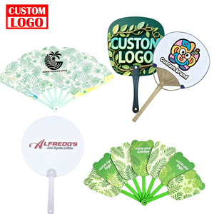 Abanicos <span class=keywords><strong>de</strong></span> <span class=keywords><strong>Mano</strong></span> Plegables Redondos Pequeños <span class=keywords><strong>de</strong></span> Plástico con Logotipo Impreso Personalizado, Regalos Económicos para Eventos, Solo Estructura <span class=keywords><strong>de</strong></span> Varillas <span class=keywords><strong>de</strong></span> Plástico, Abanico Plegable - Product Image 1