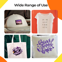 Vinilo Termotransferible con Purpurina PU en Rollo, Fácil de Despegar, para Plotter Cricut, Camisetas y Prendas, Rollos de Transferencia por Calor