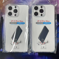 Funda Protectora Transparente de TPU Directa Transparente JOYPORODO T035 para iPhone 11 12 13 14 15 16 17 Pro Max Air para Samsung Android