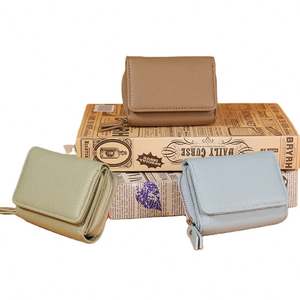 Tarjetero para hombre, cartera para tarjeta bancaria/tarjeta de identificación/tarjetero para tarjeta de crédito, billetera con bloqueo, funda protectora, monedero - Product Image 1