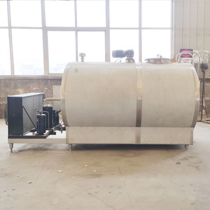 ถังเก็บนมขนาด 2000 ลิตร ถังทำความเย็นนม ถังแช่นมสำหรับการขนส่ง - Product Image 6