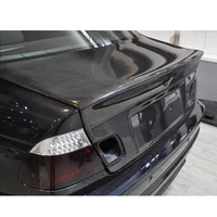 Tutup Bagasi Belakang Serat Karbon Gaya CSL Berkualitas Tinggi untuk BMW Seri 3 E46 4 Pintu 1999-2005 1996-2005