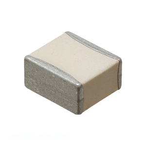 Condensateur céramique original CAP CER 1000 pF 1,5 kV NP0 2325 HQCCSA102KAT9A à montage en surface MLCC 2325 (5864 métrique) 1000 pF - Product Image 1