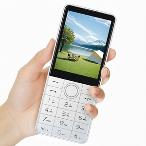 <span class=keywords><strong>Nouveau</strong></span> téléphone mobile Android 13 avec écran tactile LCD HD de 2,8 pouces, 3+32 Go, clavier, 4G VoLTE, 2100 mAh, français/espagnol/allemand - Product Image 1