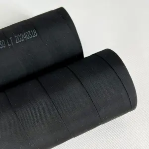 Hot Selling EPDM Rubber Hose Clip Cloth Steel Wire Reinforced Air Filter Connecting Pipe