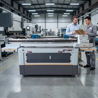 Impresora UV Plana de Formato A0 100X160 para Azulejos, Paredes y Papeles, Máquina de Impresión UV Plana Industrial de Alta Velocidad