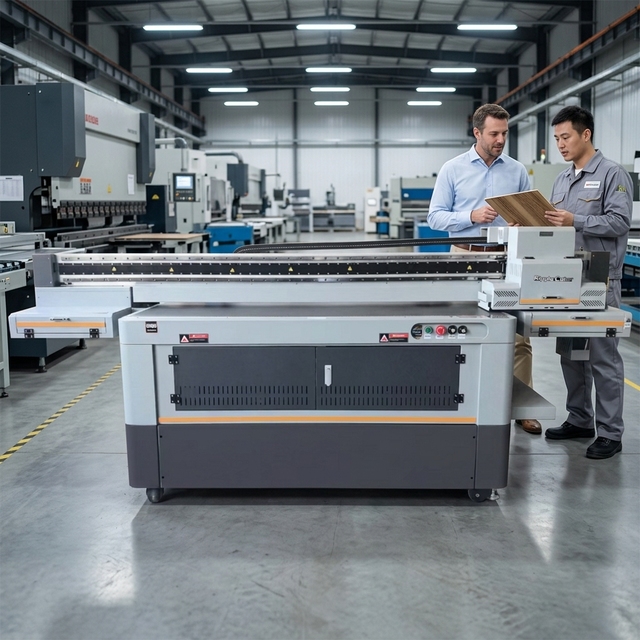 A0 Size 100X160 Format UV Flatbed Printer for Tiles Walls Papers Fast Speed Industrial Flatbed UV Printing Machine