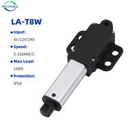 Actionneur linéaire à moteur CC 12V 24V avec interrupteur de fin de course interne, mini actionneur linéaire pour l'industrie automobile